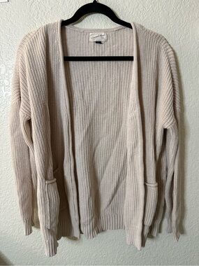 Universal Thread Open-Front Knit Cardigan - Light Cream